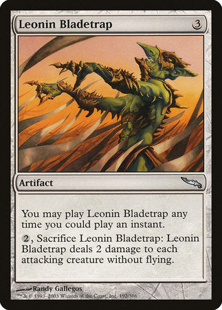 Leonin Bladetrap [Mirrodin] | Mindsight Gaming