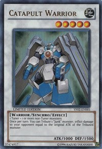 Catapult Warrior [YF02-EN001] Ultra Rare | Mindsight Gaming