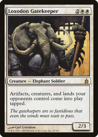 Loxodon Gatekeeper [Ravnica: City of Guilds] | Mindsight Gaming