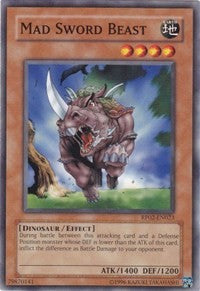 Mad Sword Beast [RP02-EN023] Common | Mindsight Gaming