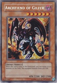 Archfiend of Gilfer [RP02-EN094] Secret Rare | Mindsight Gaming