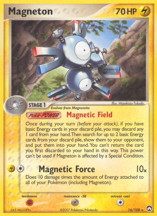 Magneton (16/108) [EX: Power Keepers] | Mindsight Gaming