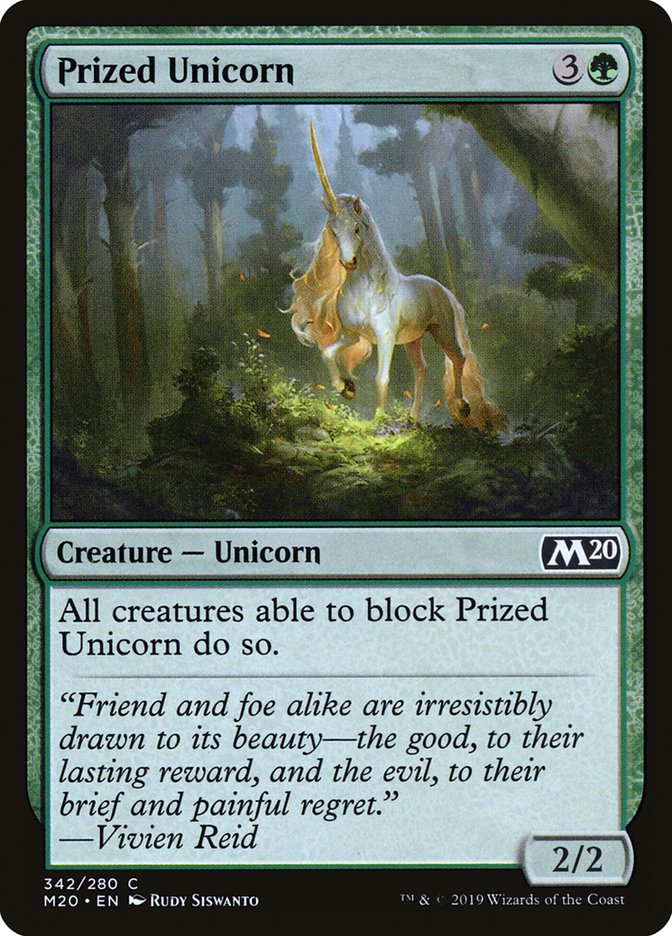 Prized Unicorn [Core Set 2020] | Mindsight Gaming