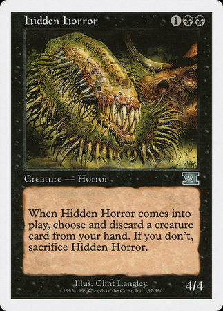 Hidden Horror [Classic Sixth Edition] | Mindsight Gaming