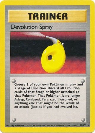 Devolution Spray (72/102) [Base Set Unlimited] | Mindsight Gaming