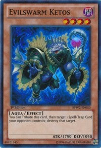 Evilswarm Ketos [BPW2-EN050] Super Rare | Mindsight Gaming