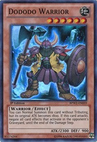 Dododo Warrior [BPW2-EN059] Super Rare | Mindsight Gaming