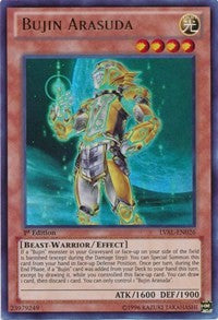 Bujin Arasuda [LVAL-EN026] Ultra Rare | Mindsight Gaming