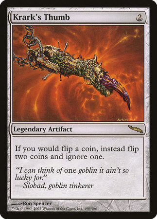 Krark's Thumb [Mirrodin] | Mindsight Gaming