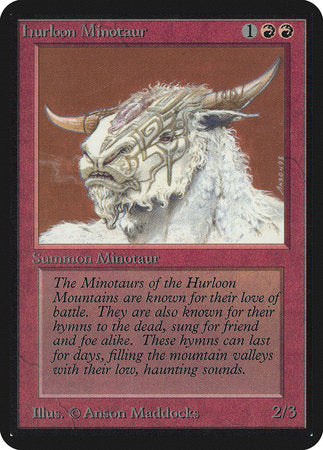 Hurloon Minotaur [Limited Edition Alpha] | Mindsight Gaming