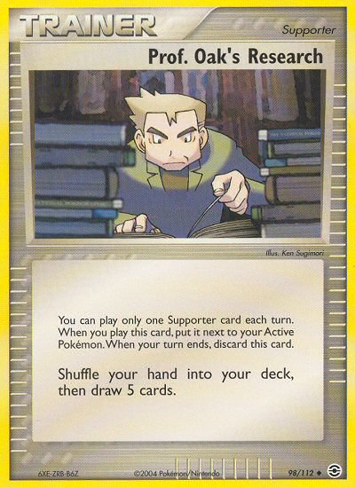 Prof. Oak's Research (98/112) [EX: FireRed & LeafGreen] | Mindsight Gaming