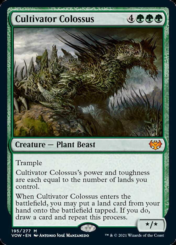 Cultivator Colossus [Innistrad: Crimson Vow] | Mindsight Gaming