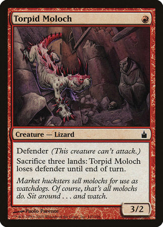 Torpid Moloch [Ravnica: City of Guilds] | Mindsight Gaming