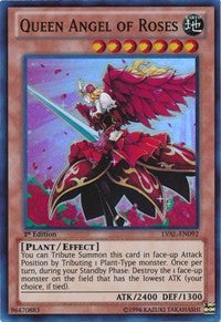 Queen Angel of Roses [LVAL-EN092] Super Rare | Mindsight Gaming