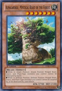 Alpacaribou, Mystical Beast of the Forest [LVAL-EN095] Common | Mindsight Gaming