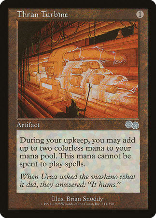 Thran Turbine [Urza's Saga] | Mindsight Gaming