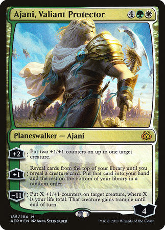 Ajani, Valiant Protector [Aether Revolt] | Mindsight Gaming