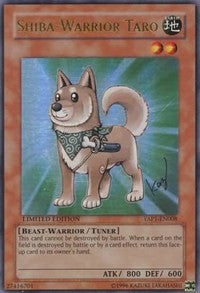 Shiba-Warrior Taro [YAP1-EN008] Ultra Rare | Mindsight Gaming