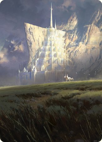 Minas Tirith Art Card [The Lord of the Rings: Tales of Middle-earth Art Series] | Mindsight Gaming