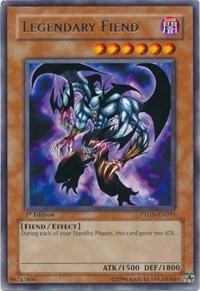 Legendary Fiend [PTDN-EN093] Rare | Mindsight Gaming