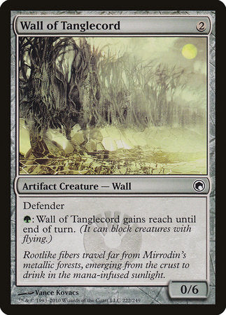 Wall of Tanglecord [Scars of Mirrodin] | Mindsight Gaming