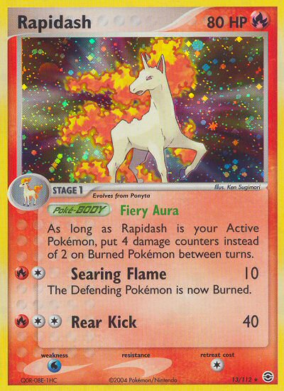 Rapidash (13/112) [EX: FireRed & LeafGreen] | Mindsight Gaming