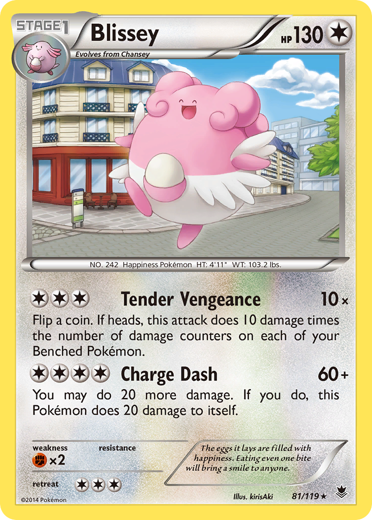 Blissey (81/119) [XY: Phantom Forces] | Mindsight Gaming