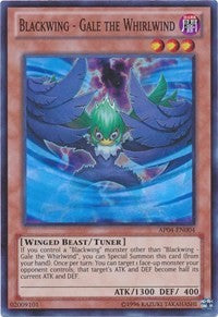 Blackwing - Gale the Whirlwind [AP04-EN004] Super Rare | Mindsight Gaming