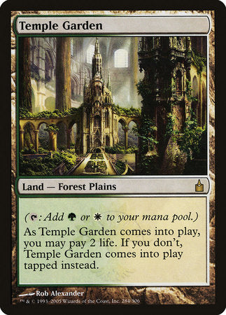 Temple Garden [Ravnica: City of Guilds] | Mindsight Gaming