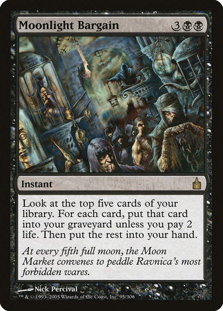 Moonlight Bargain [Ravnica: City of Guilds] | Mindsight Gaming