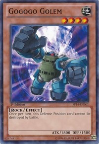 Gogogo Golem [SP14-EN001] Starfoil Rare | Mindsight Gaming