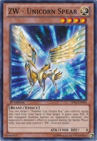 ZW - Unicorn Spear [SP14-EN004] Starfoil Rare | Mindsight Gaming