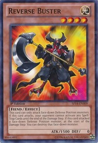 Reverse Buster [SP14-EN009] Starfoil Rare | Mindsight Gaming