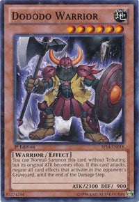 Dododo Warrior [SP14-EN018] Starfoil Rare | Mindsight Gaming