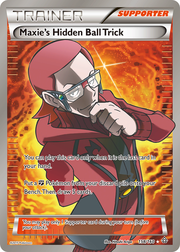 Maxie's Hidden Ball Trick (158/160) [XY: Primal Clash] | Mindsight Gaming