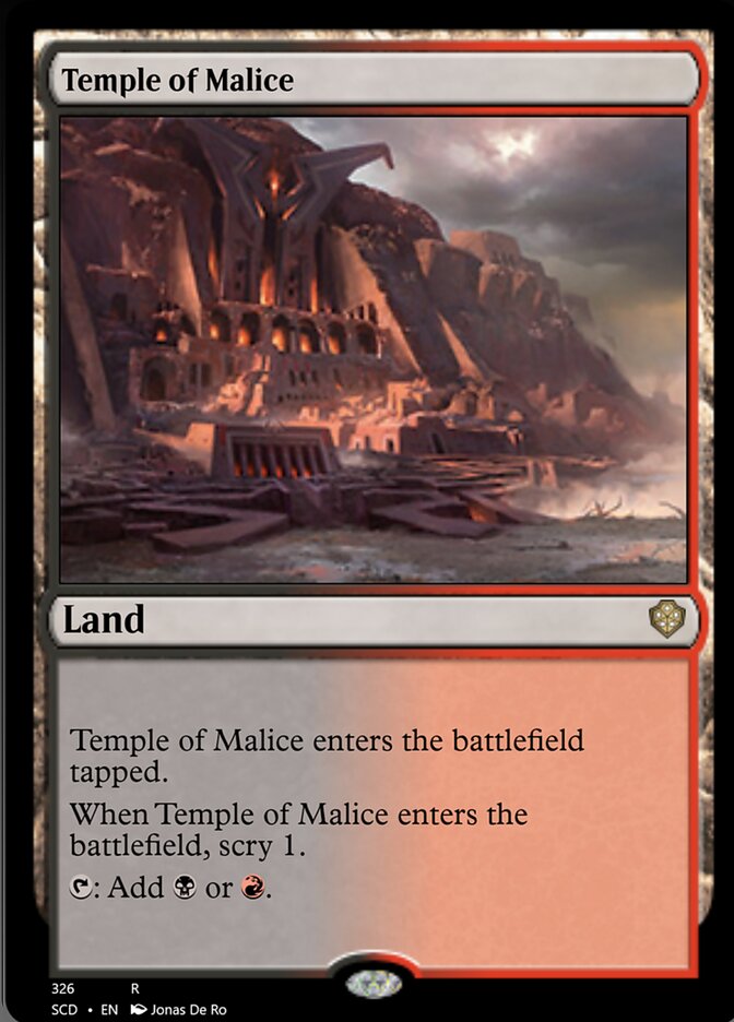 Temple of Malice [Starter Commander Decks] | Mindsight Gaming