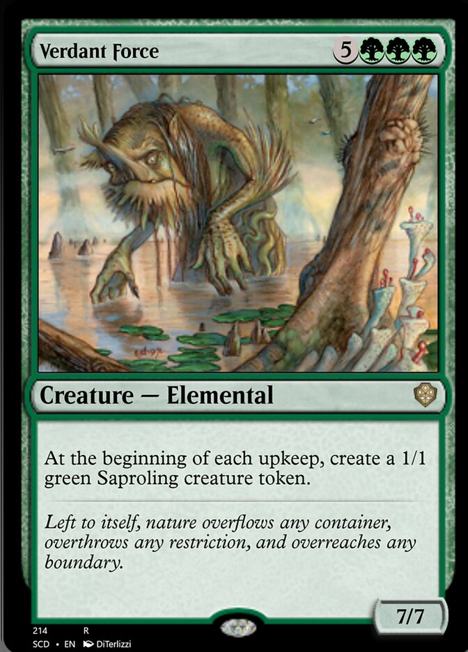 Verdant Force [Starter Commander Decks] | Mindsight Gaming