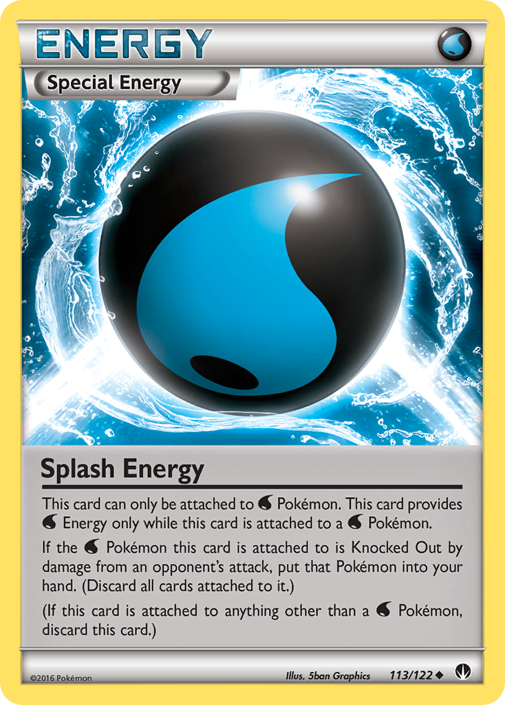 Splash Energy (113/122) [XY: BREAKpoint] | Mindsight Gaming