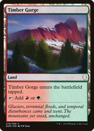 Timber Gorge [Dominaria] | Mindsight Gaming