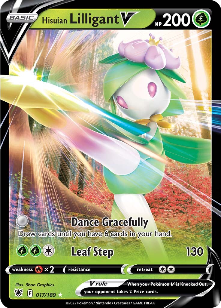 Hisuian Lilligant V (017/189) [Sword & Shield: Astral Radiance] | Mindsight Gaming