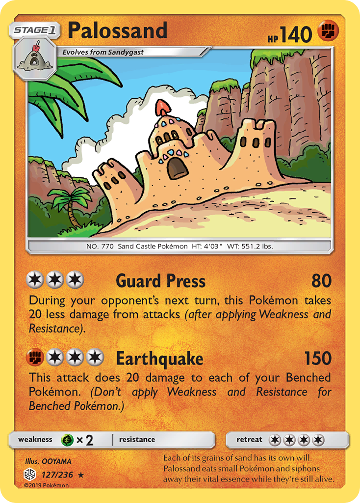 Palossand (127/236) [Sun & Moon: Cosmic Eclipse] | Mindsight Gaming