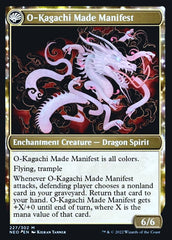 The Kami War // O-Kagachi Made Manifest [Kamigawa: Neon Dynasty Prerelease Promos] | Mindsight Gaming