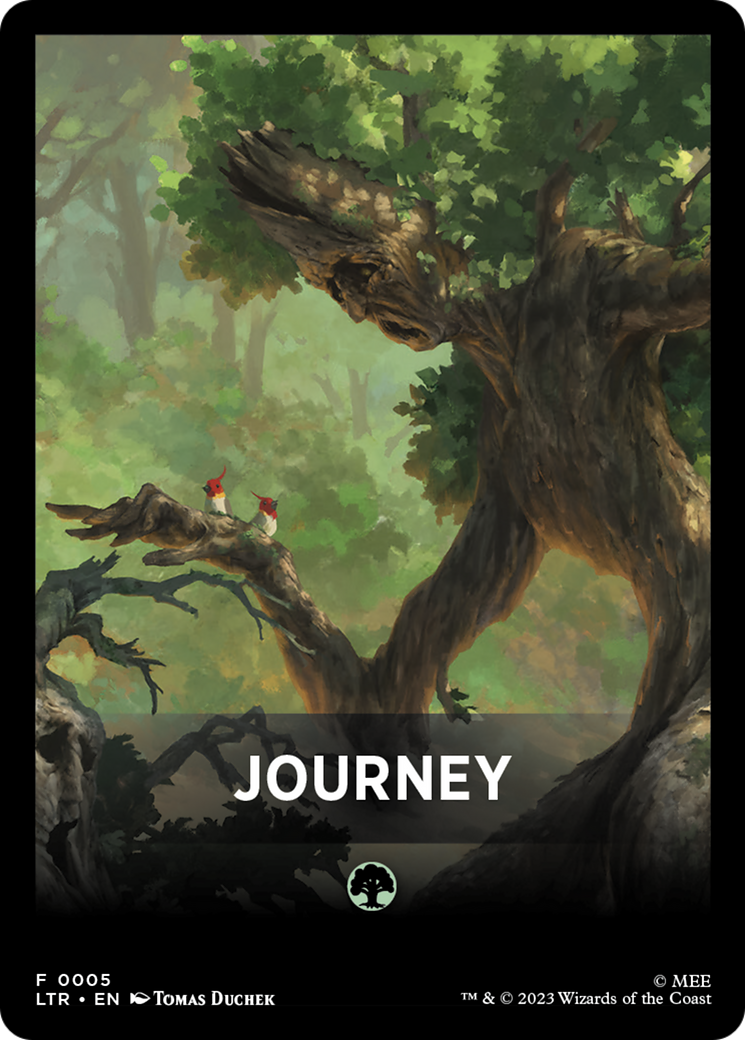 Journey Theme Card [The Lord of the Rings: Tales of Middle-Earth Tokens] | Mindsight Gaming