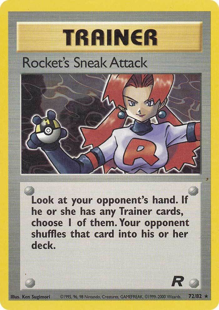 Rocket's Sneak Attack (72/82) [Team Rocket Unlimited] | Mindsight Gaming