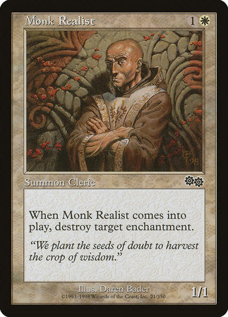 Monk Realist [Urza's Saga] | Mindsight Gaming