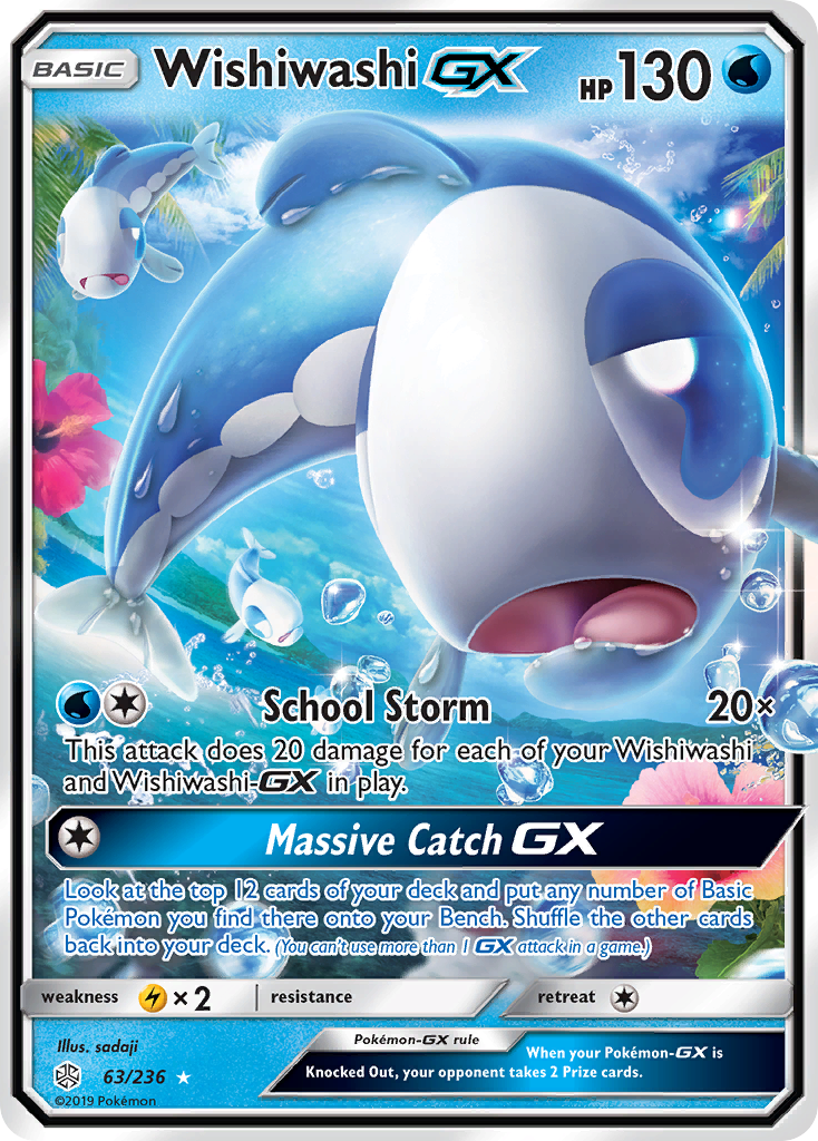 Wishiwashi GX (63/236) [Sun & Moon: Cosmic Eclipse] | Mindsight Gaming