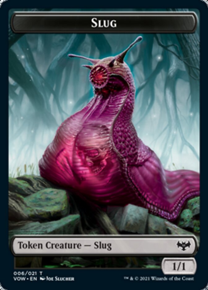 Slug Token [Innistrad: Crimson Vow Tokens] | Mindsight Gaming