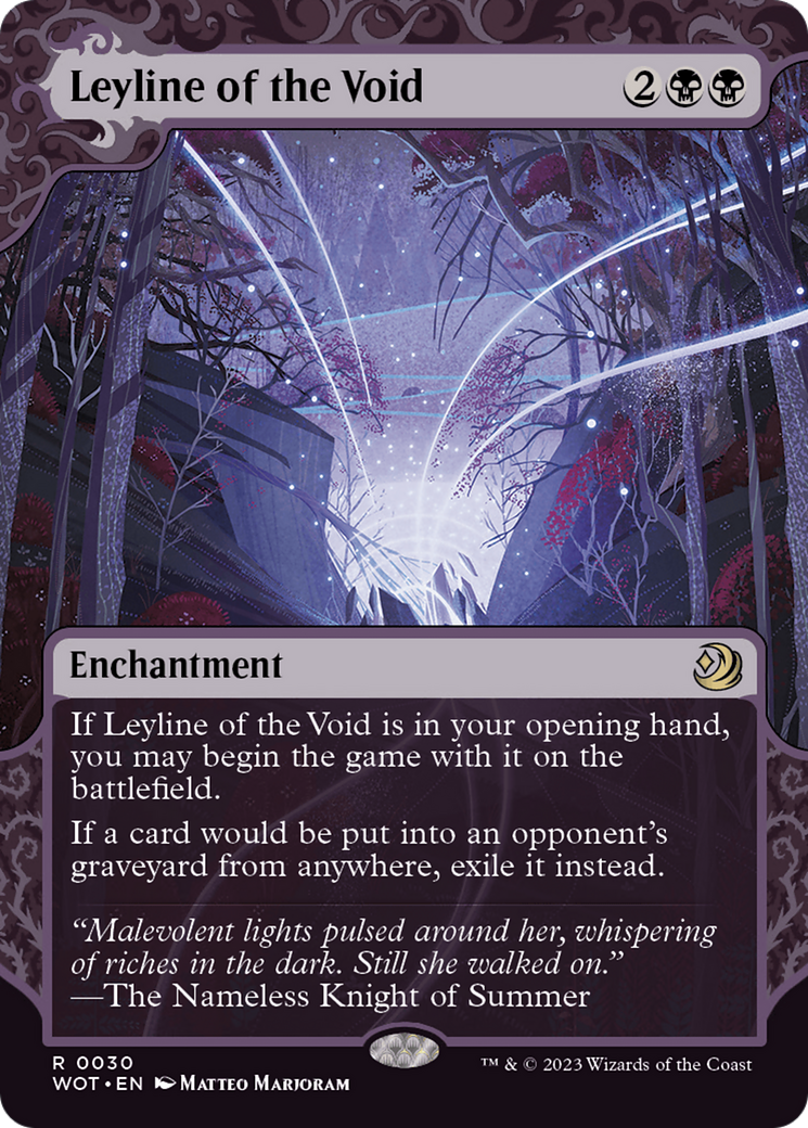 Leyline of the Void [Wilds of Eldraine: Enchanting Tales] | Mindsight Gaming