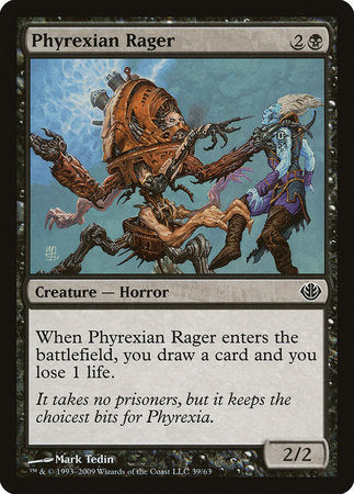 Phyrexian Rager [Duel Decks: Garruk vs. Liliana] | Mindsight Gaming