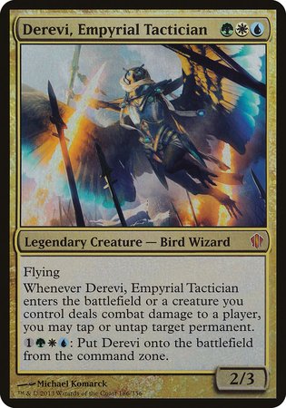 Derevi, Empyrial Tactician (Commander 2013) [Commander 2013 Oversized] | Mindsight Gaming